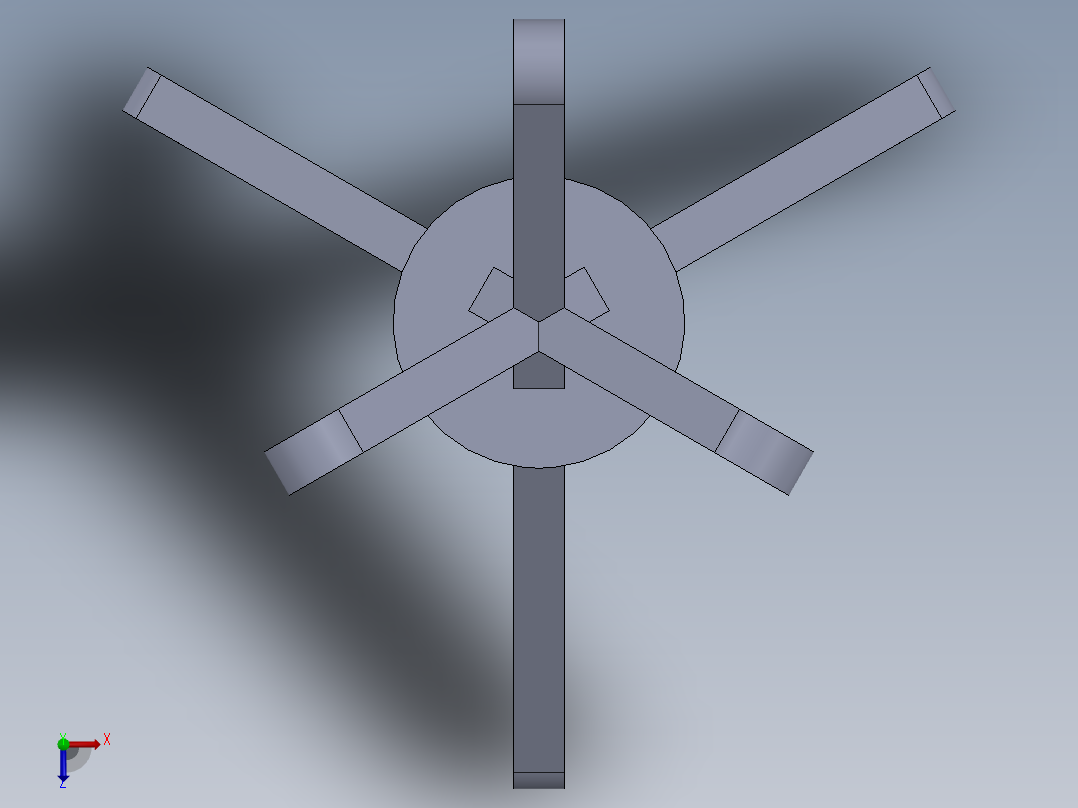 SW建模练习题-practice 78俯视图