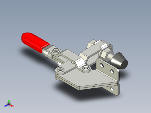 垂直式夾鉗SSP(G)-3D多系列多零件图纸模型