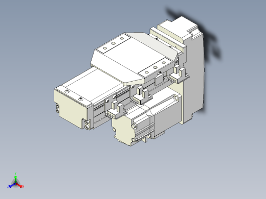 钢基模组-TPA-KCR-6005C-150A1-MP-H1S2正等轴测缩略图