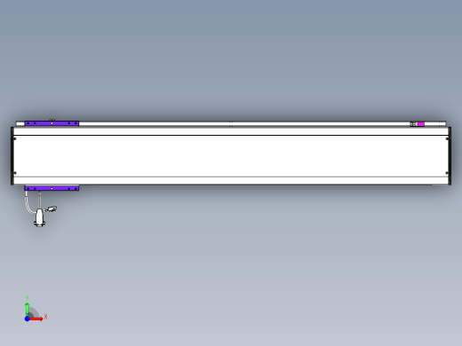 威洛博VL系列直线电机模组-VL17E2-S1050前视缩略图