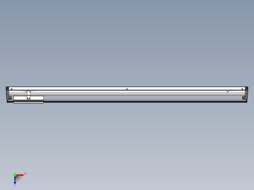 威洛博VL系列直线电机模组-VL17E2-S1050俯视缩略图