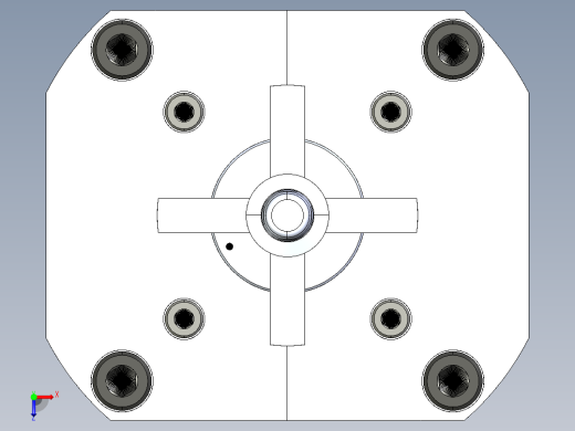 KOSMEKSWH2080-GN多系列多零件图纸模型多系列多零件图纸模型俯视缩略图