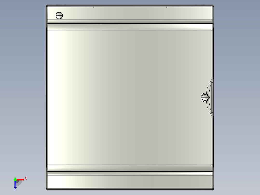 电气柜-84636俯视图