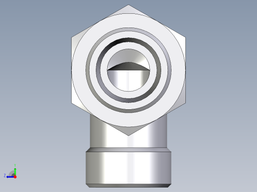 卡套式工业通用硬管接头EO_Bulkhead_elbow_WSV16SOMDCF右视缩略图