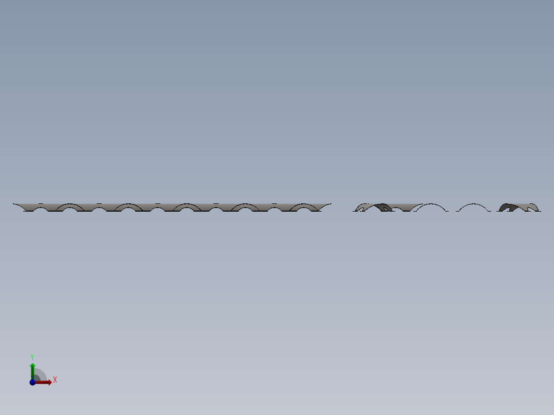 用于墙板、大门等的金属板（或其他板材）瓷砖前视图