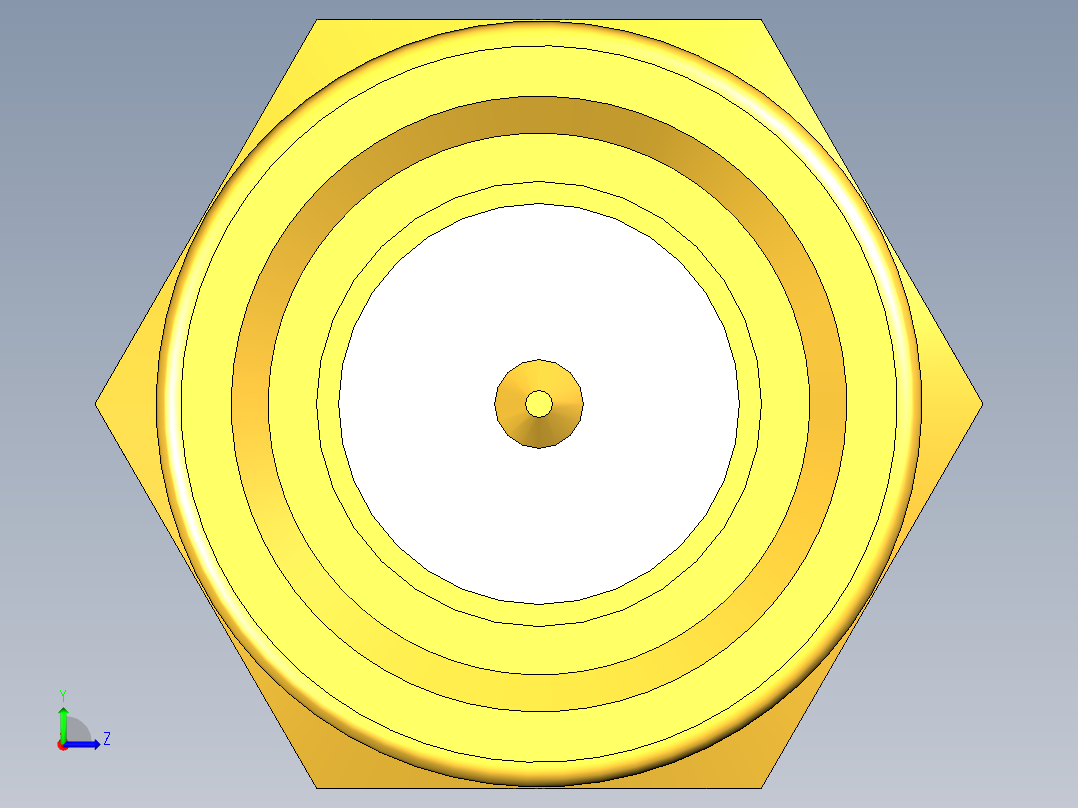 接头连接器左视图