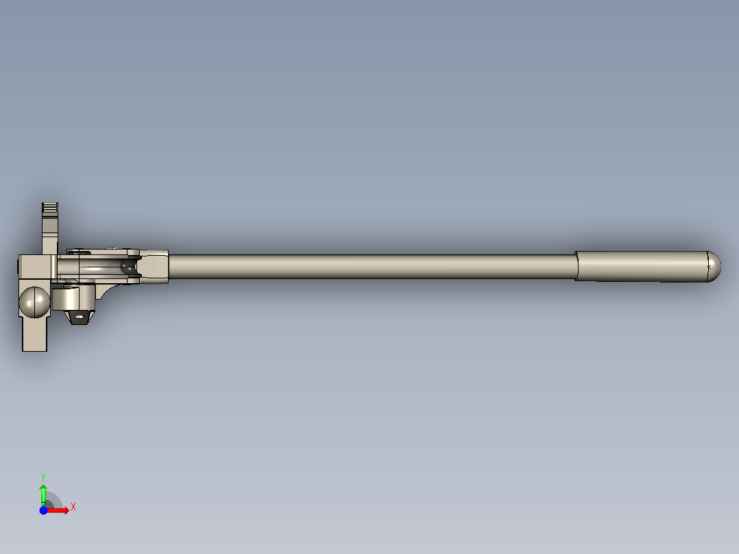 手动弯管机前视图