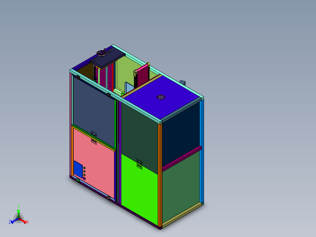 长扁型纸箱开箱设备