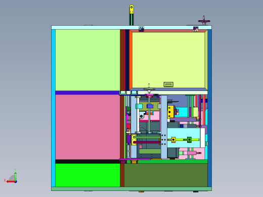 长扁型纸箱开箱设备后视缩略图