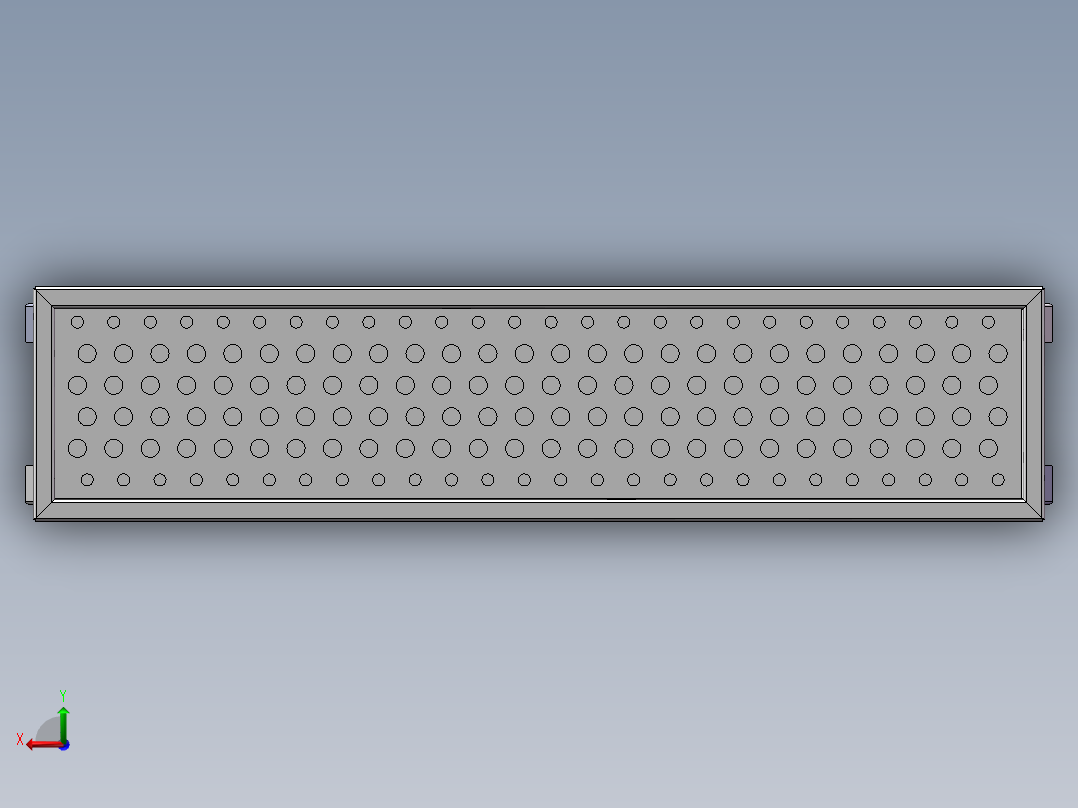 经久耐用烧烤炉后视图