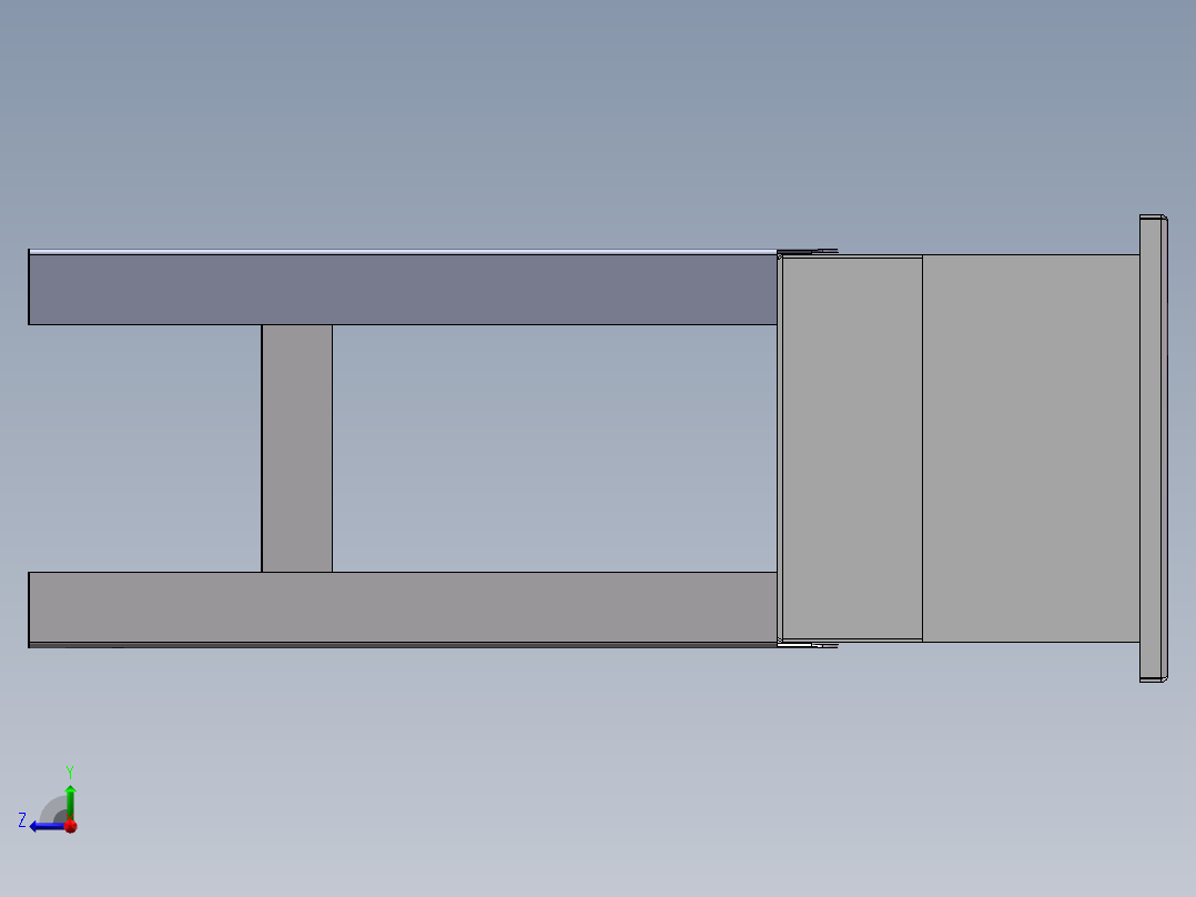 经久耐用烧烤炉右视图