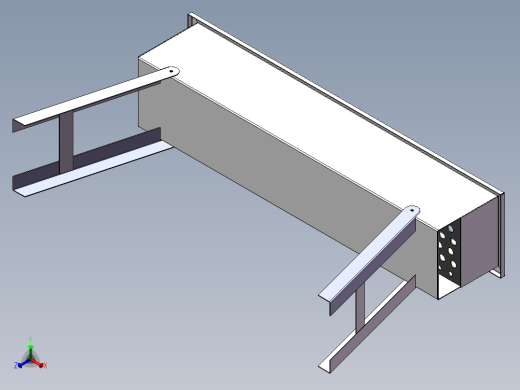 经久耐用烧烤炉正等轴测缩略图