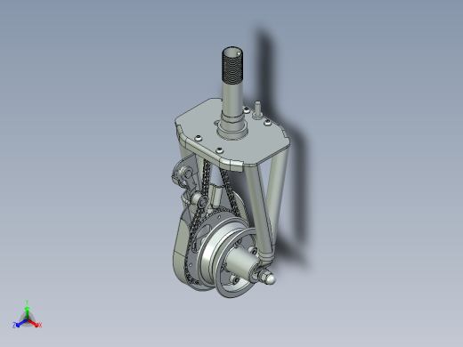 疯狂的手推车猛禽 SE STP正等轴测缩略图