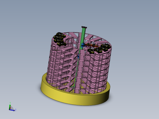 全自动升降旋转立体车库