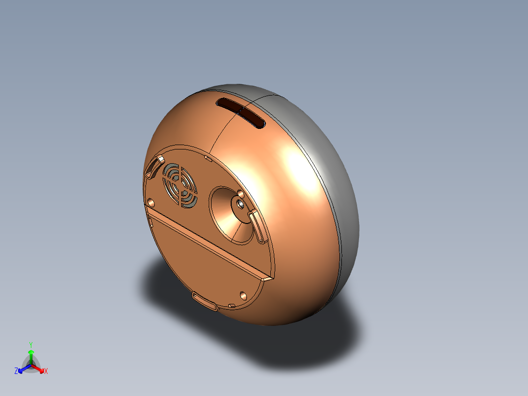 香薰机家用加湿器三维模型正等轴测图