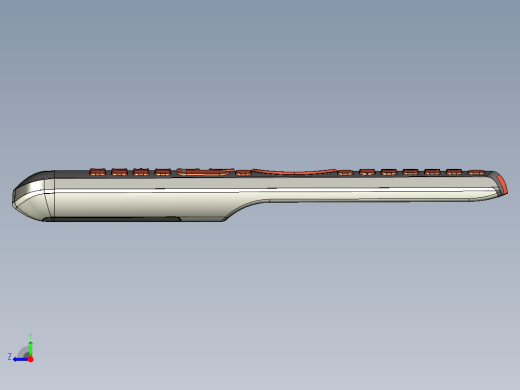 一款遥控器整机结构3D图纸1361862===50右视缩略图