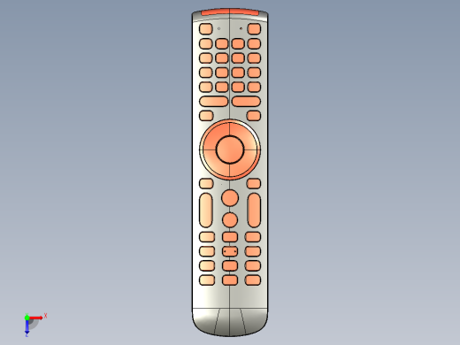 一款遥控器整机结构3D图纸1361862===50俯视缩略图