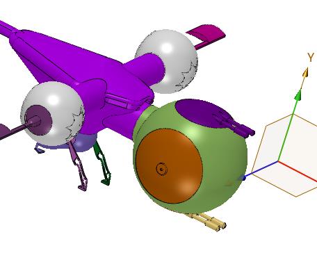 遗落战境小型未来直升机