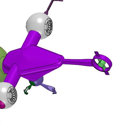 遗落战境小型未来直升机