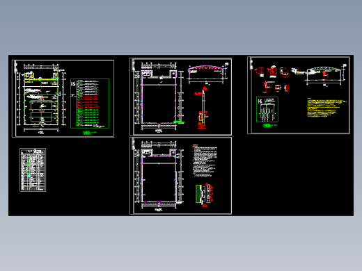羽毛球场照明设计及灯箱大样图