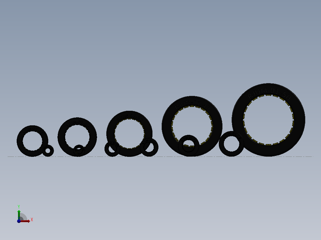 Drylin RJZM系列线性轴承前视图