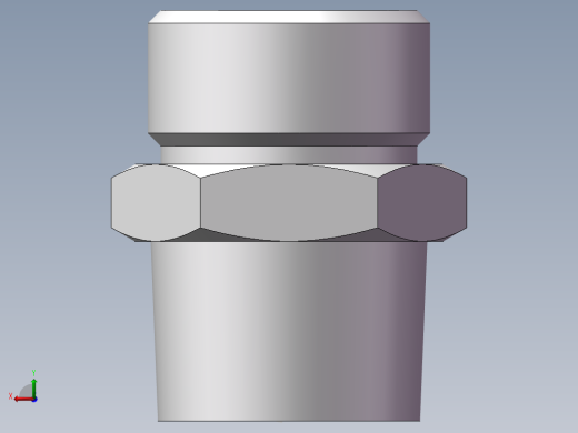 英制锥管螺纹直接头、1CT-22-08SP后视缩略图