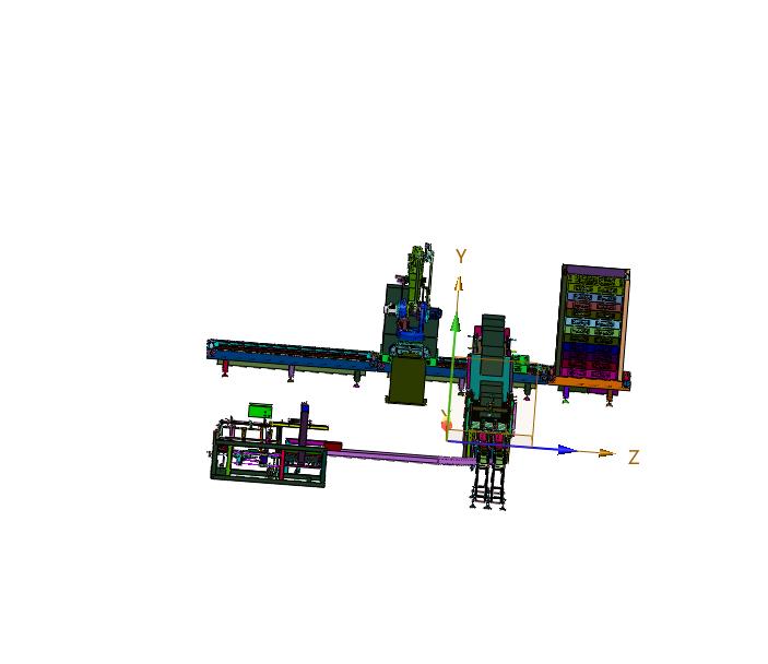 商品包装箱全自动封箱流水线