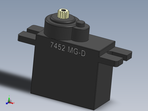 7452 MG-D伺服电机舵机