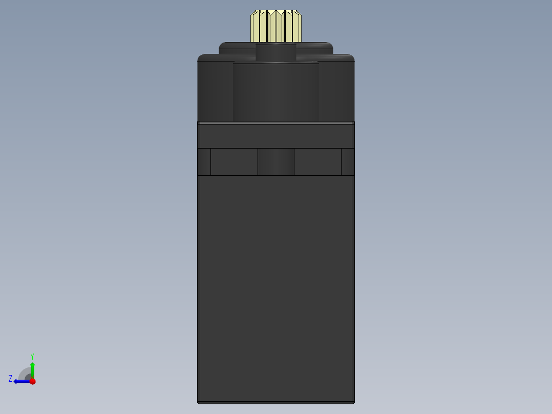 7452 MG-D伺服电机舵机右视图