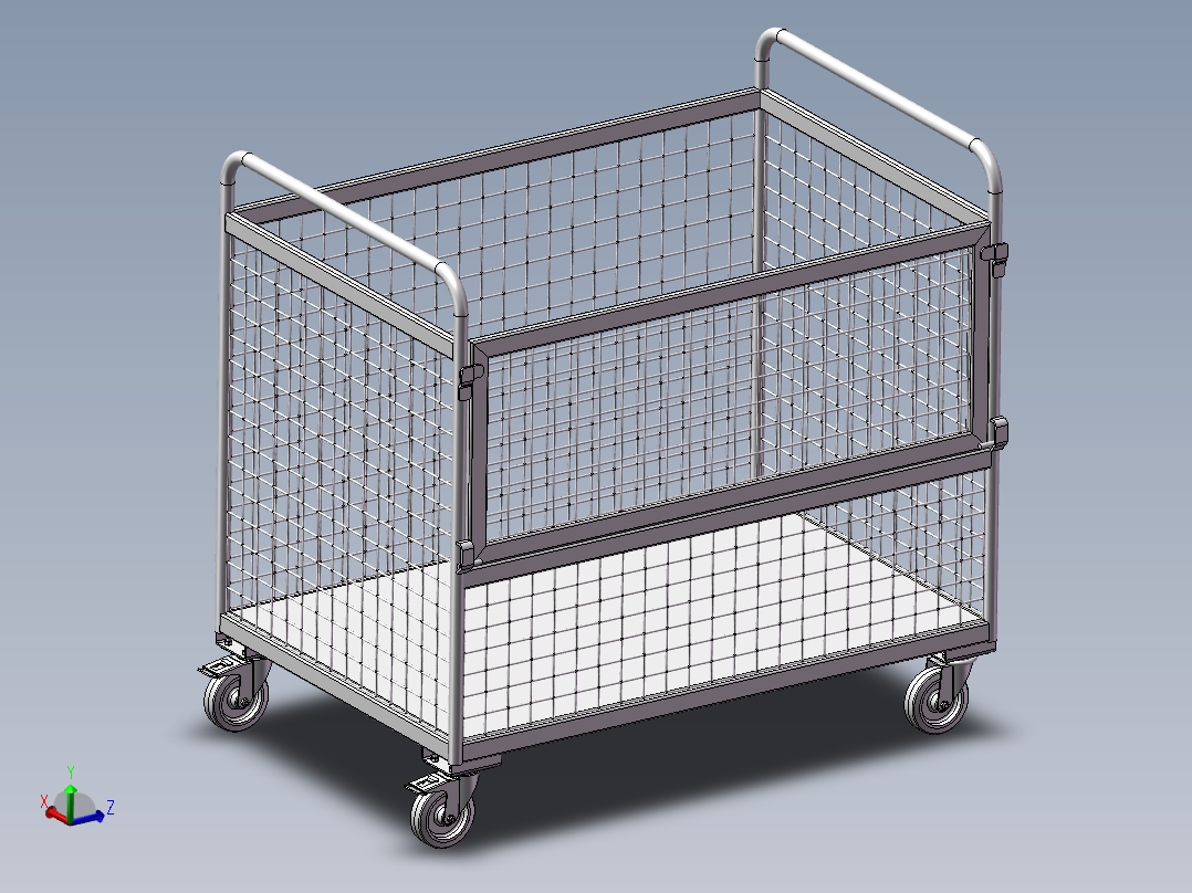 货架、周转网车