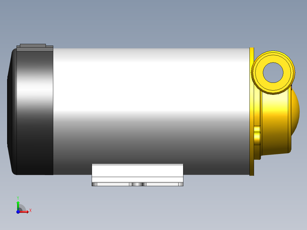 泵、水泵、家用增压泵前视图