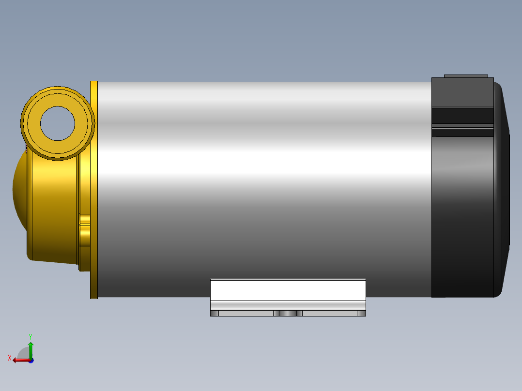 泵、水泵、家用增压泵后视图