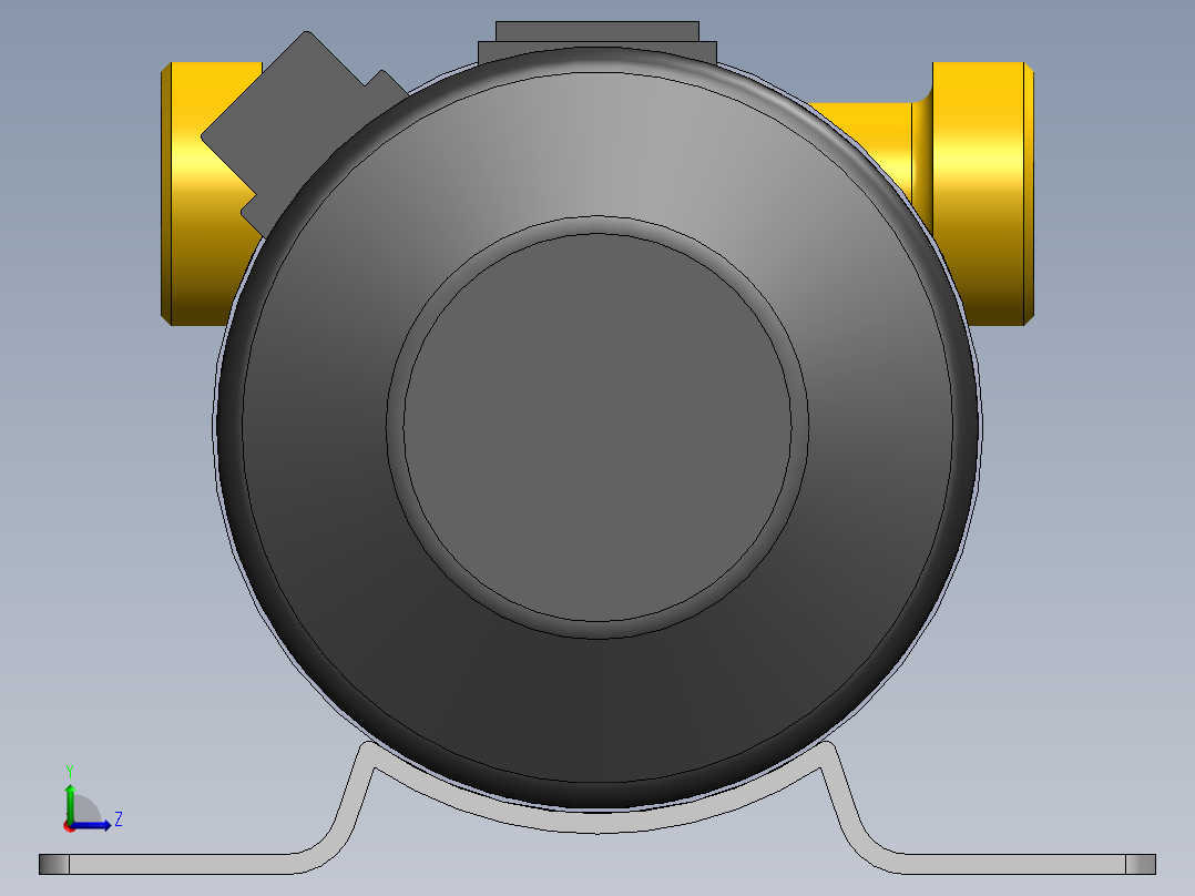泵、水泵、家用增压泵左视图