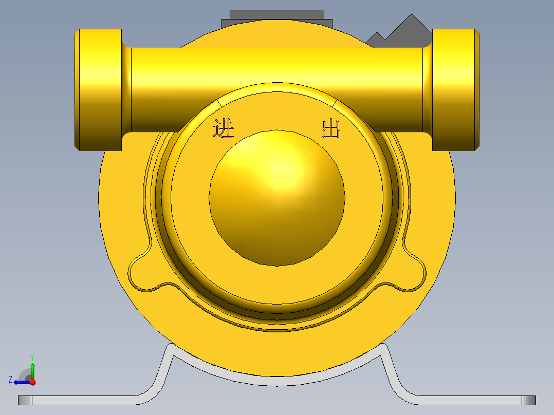 泵、水泵、家用增压泵右视图