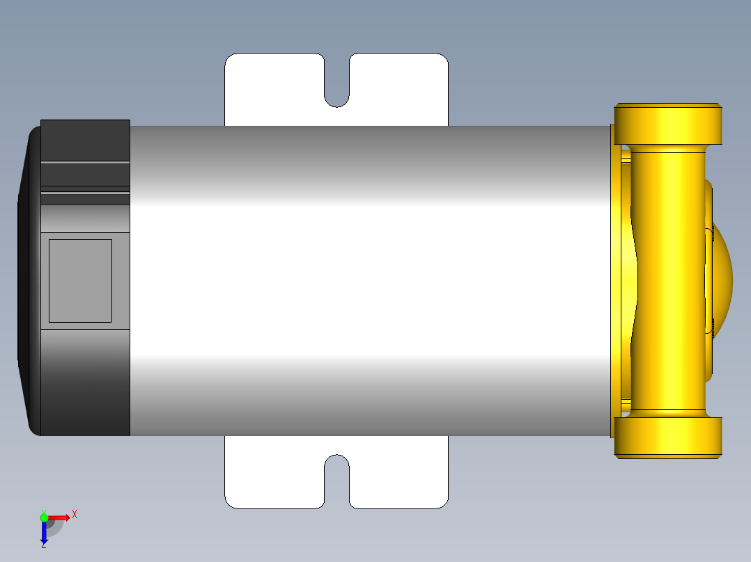 泵、水泵、家用增压泵俯视图