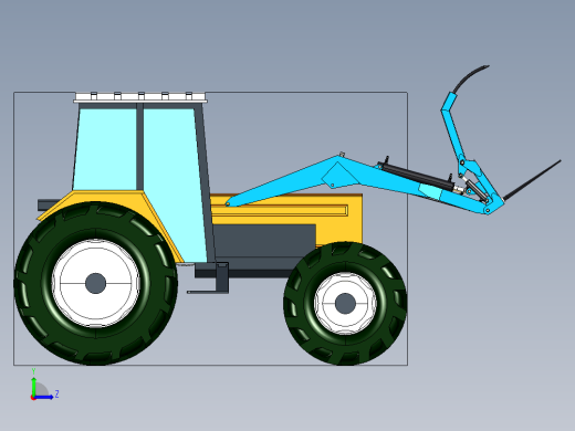 农业机械、播种机(90)左视缩略图