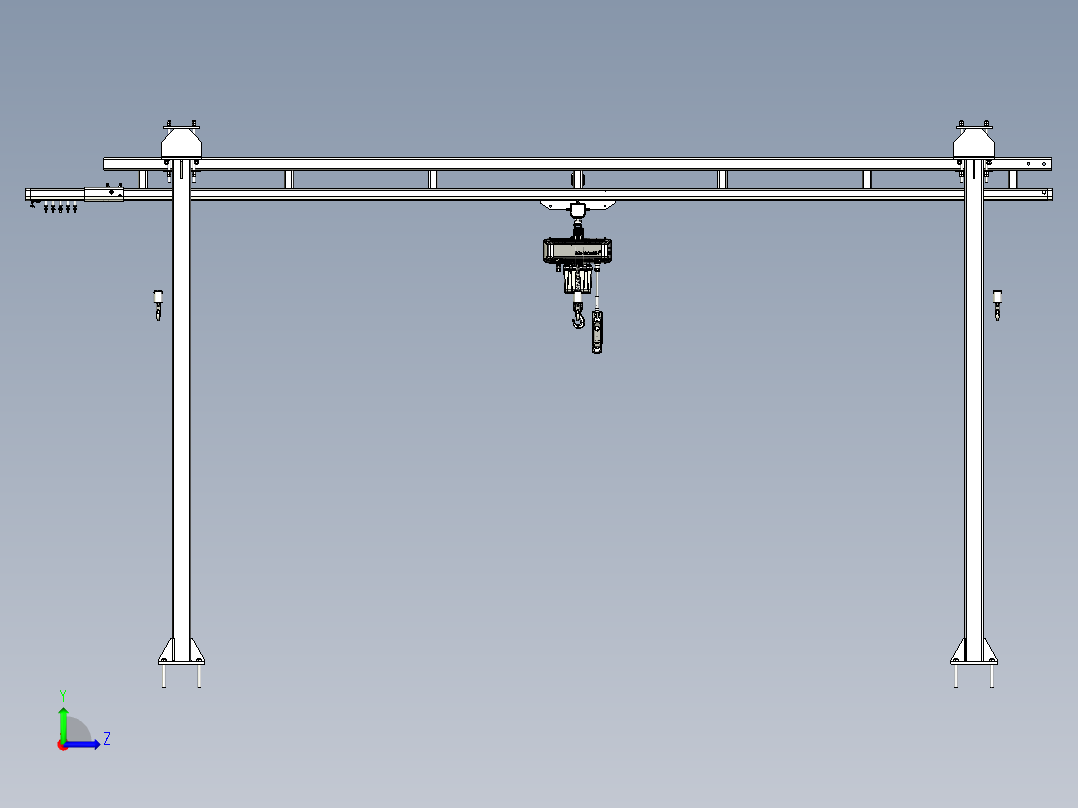 KBK吊装500kg左视图
