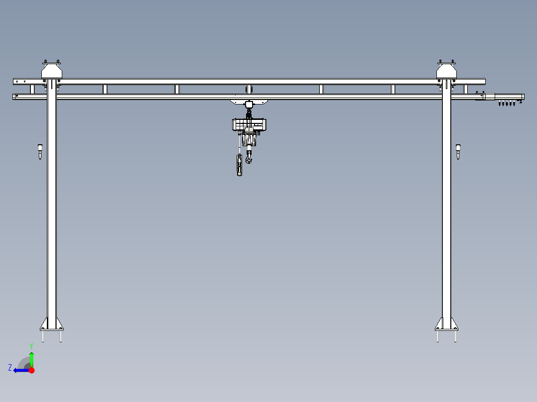 KBK吊装500kg右视图