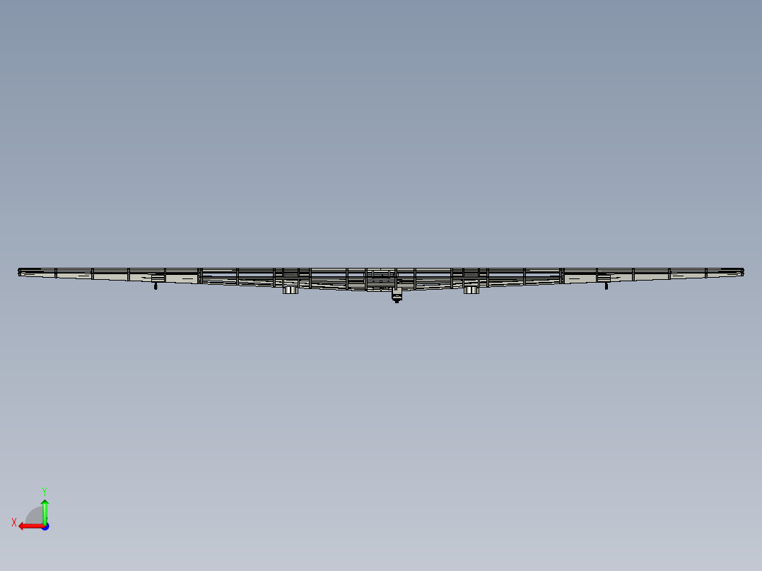 B2004170-YAK 50 - WS 1444毫米翼后视图