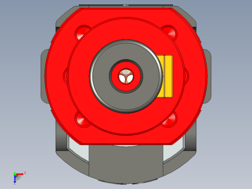 3D打印机挤出机Hotend Red Lizard K1俯视缩略图