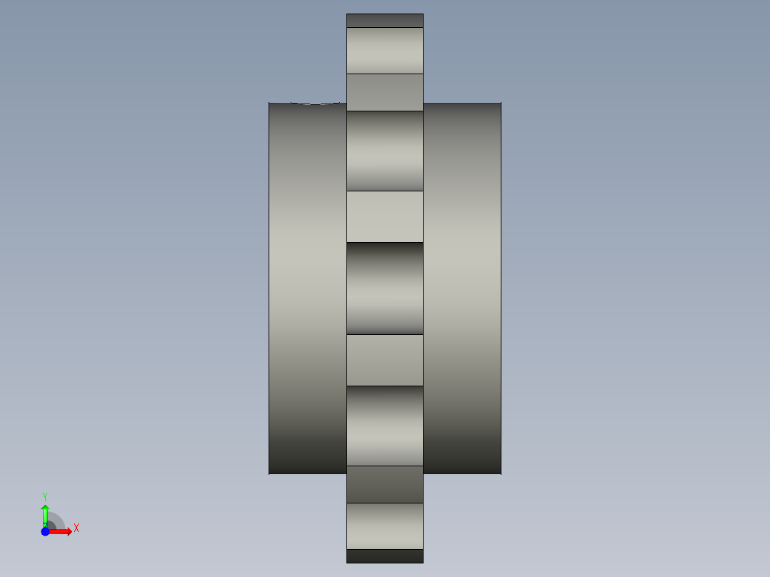 LXYC-BOSS1270-T12-链轮-上海晟况机械前视图