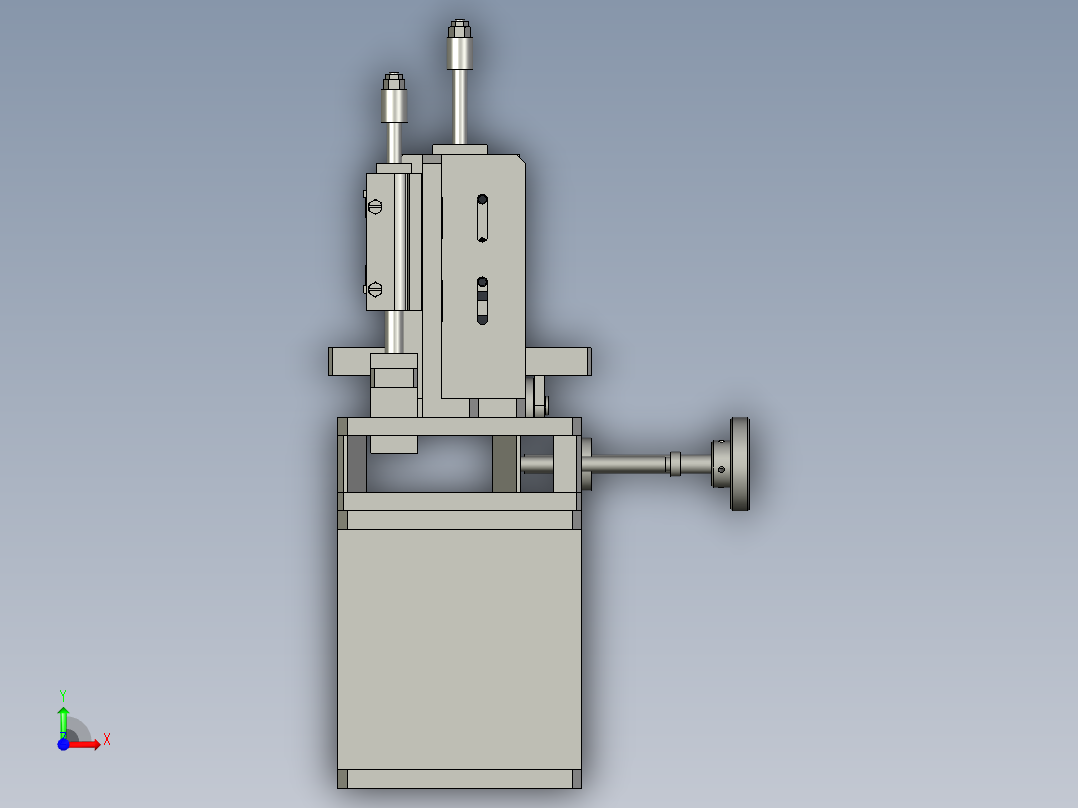 入料导向装配体1前视图