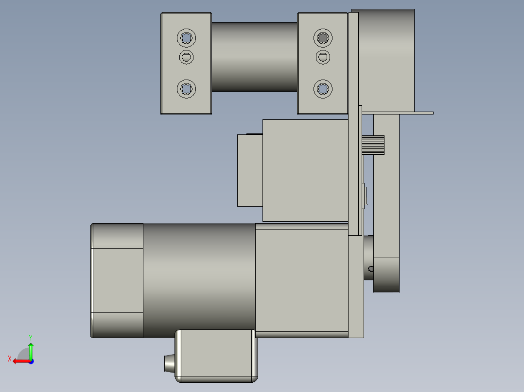 治具传动带GSLDSM后视图