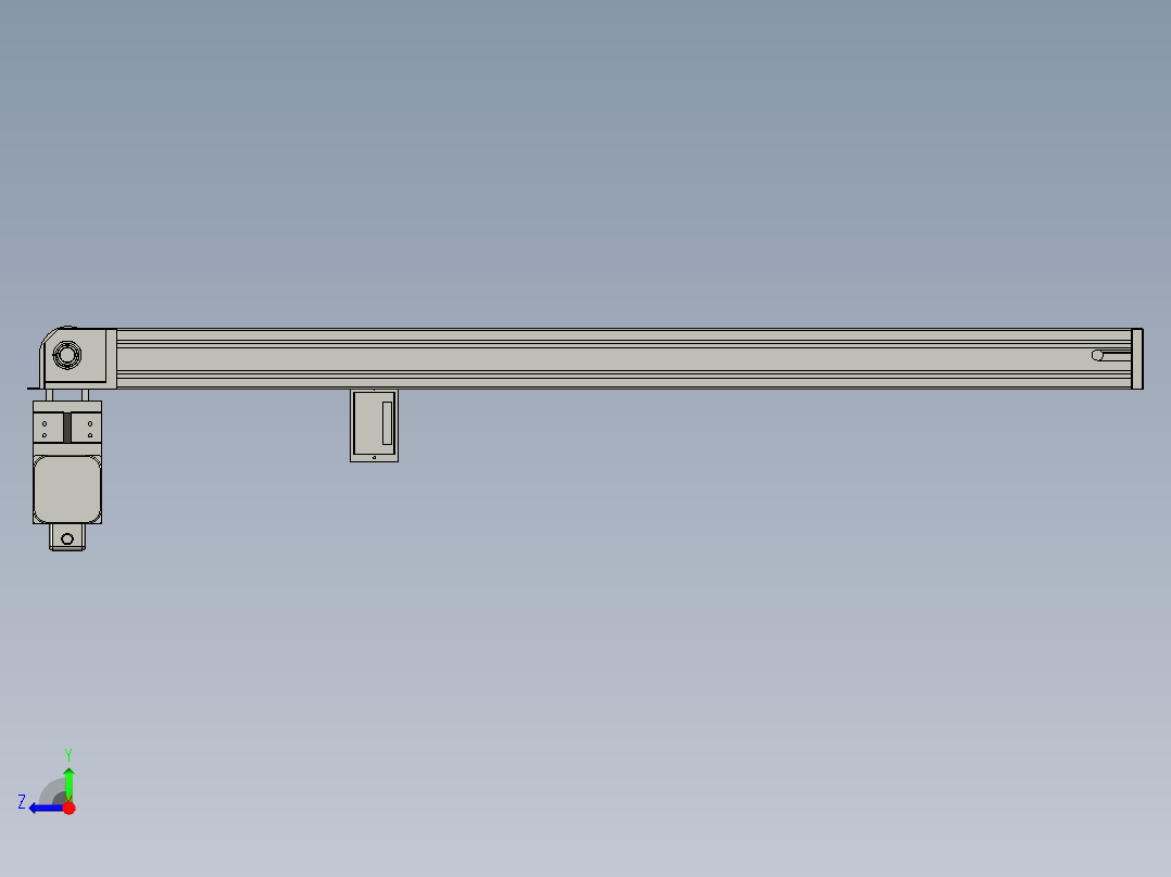 治具传动带GSLDSM右视图