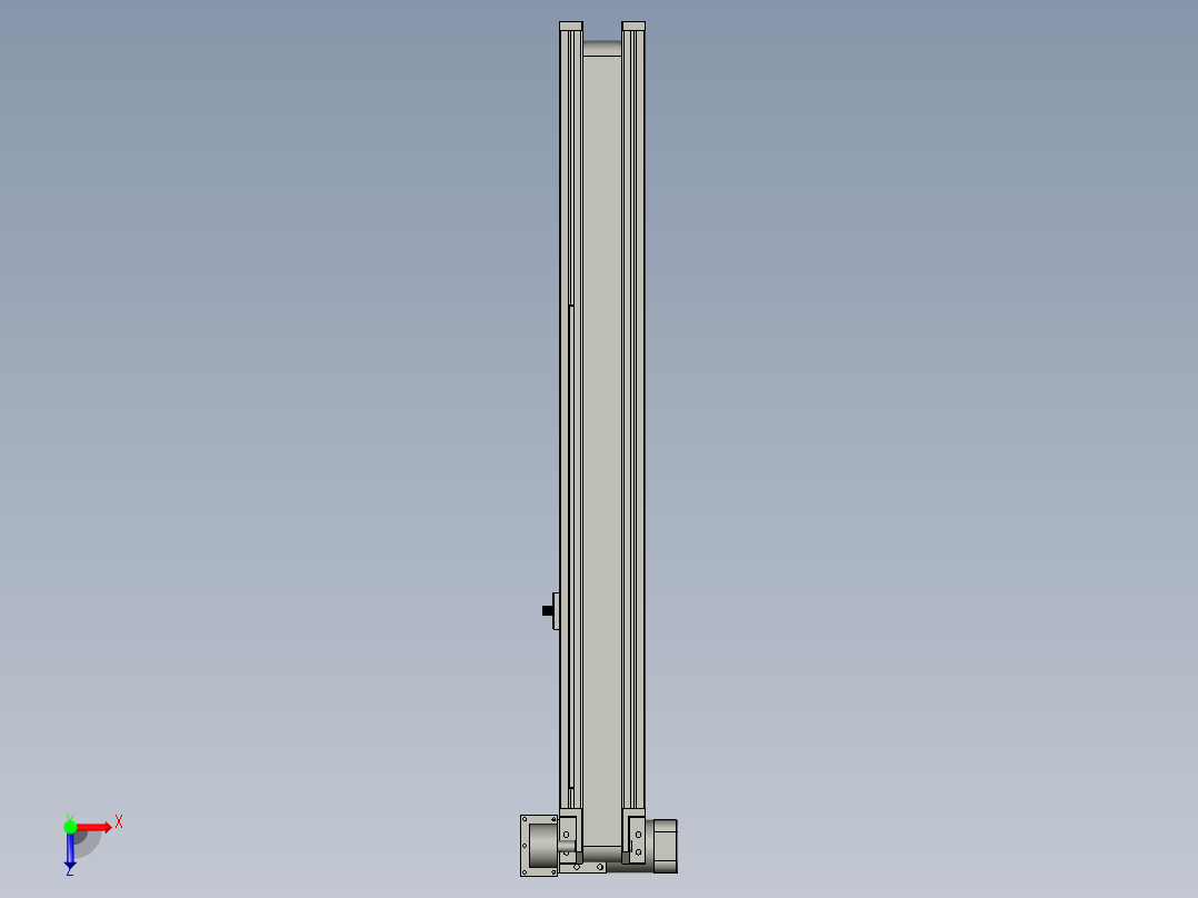 治具传动带GSLDSM俯视图