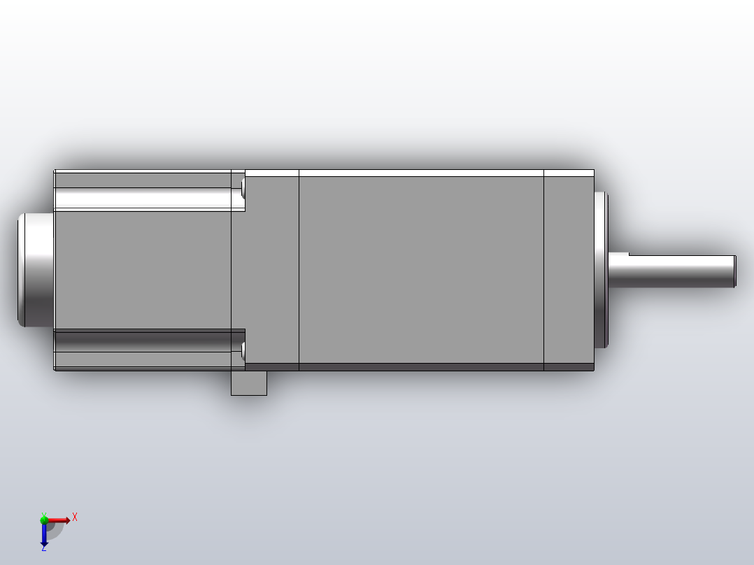 东洋电机TM1103A10AM俯视图