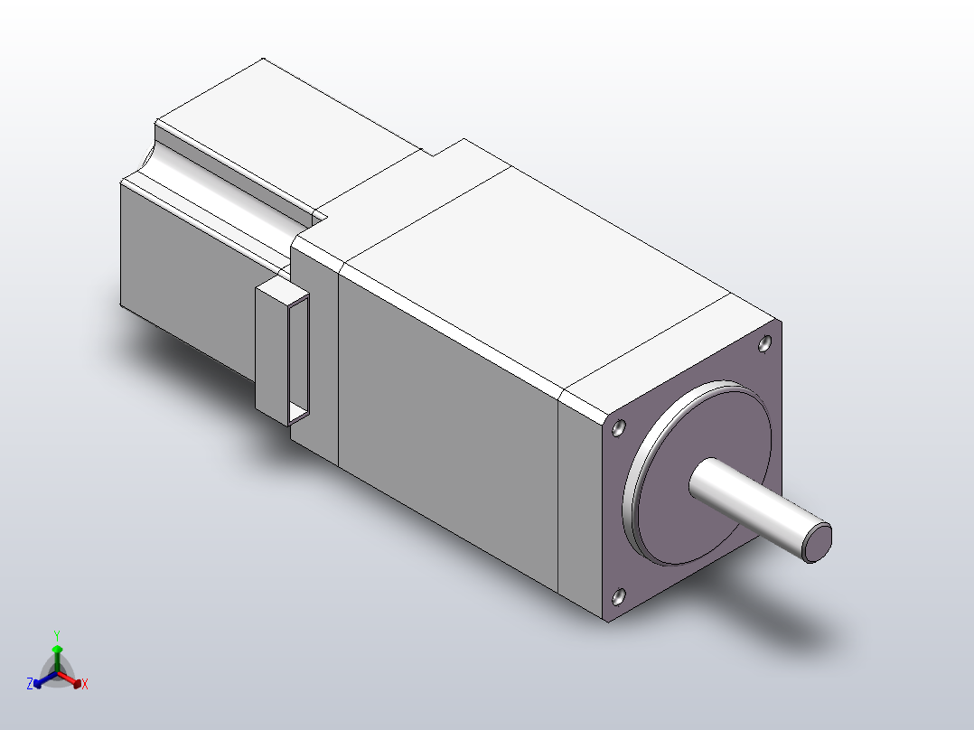 东洋电机TM1103A10AM正等轴测图