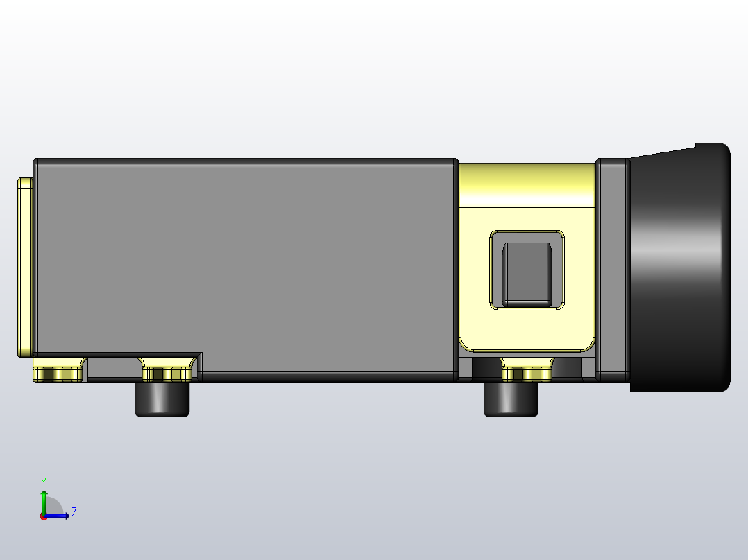 j311d pj 311d smd pcb安装3 5mm音频插孔母插座11左视图