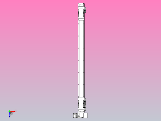 皮带直线轴双滑块型TPA-GCBS-50-P42-L300-RU-M10-N3俯视缩略图
