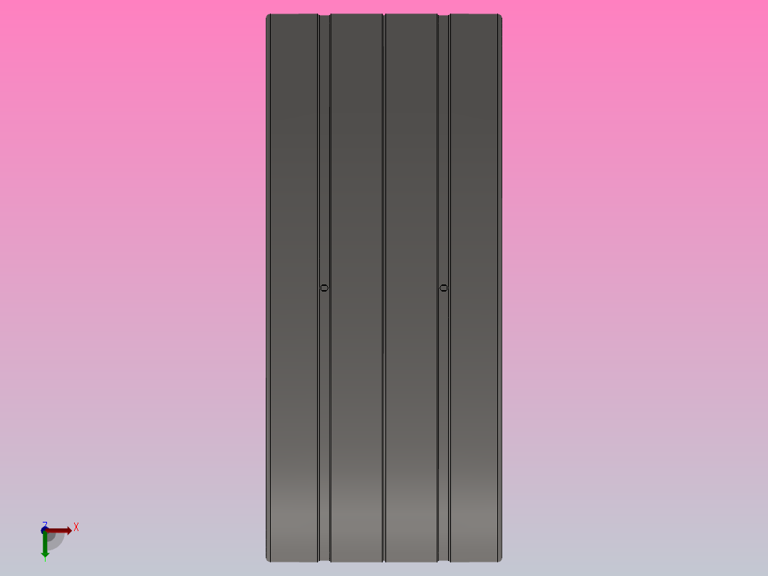 单内圈四列圆柱滚子轴承FC型_FC 5678220俯视图